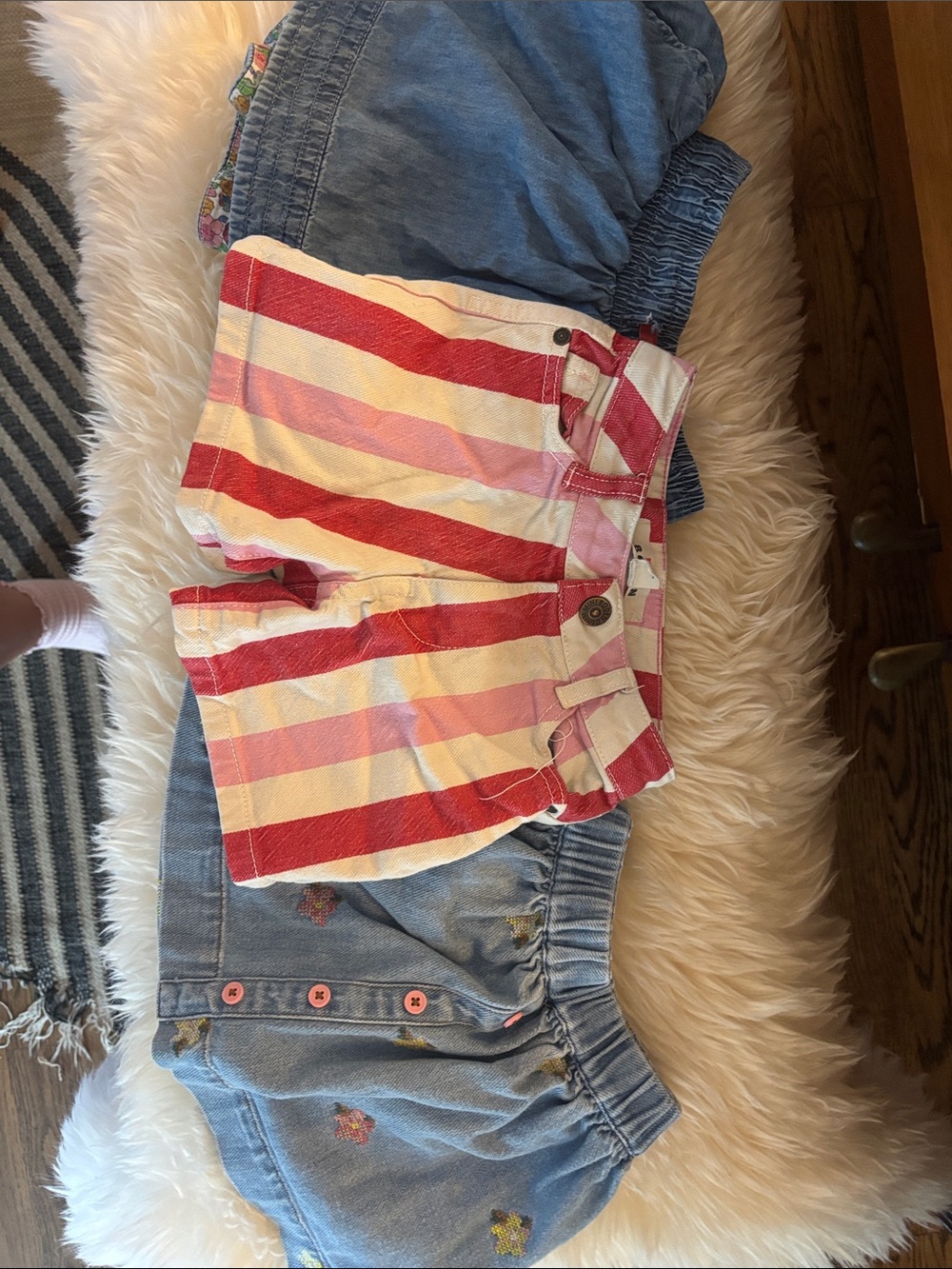 Mini Boden  TWO skirt and 1 short